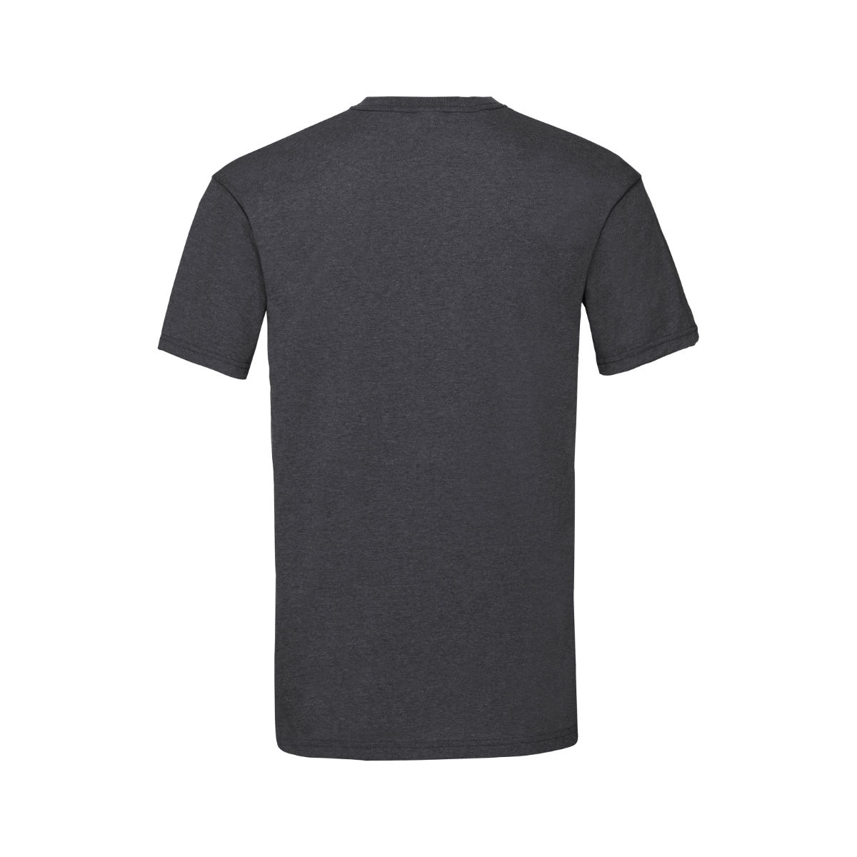 Teamshirt bedrucken Dunkelgrau meliert L