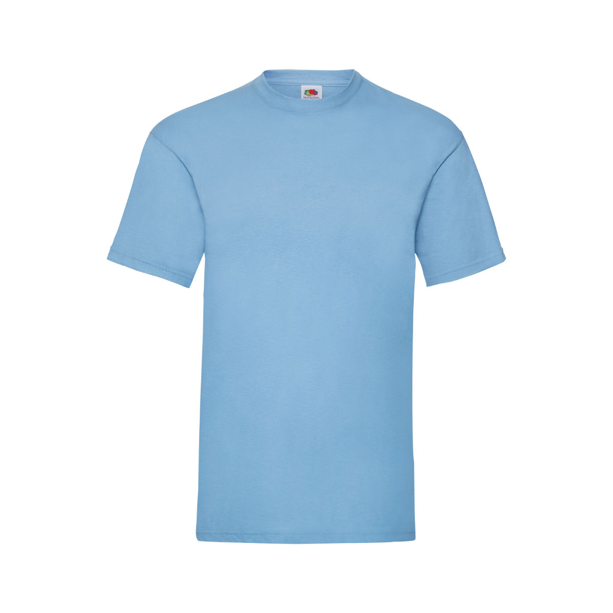 Männer T-Shirt bedrucken Himmelblau L