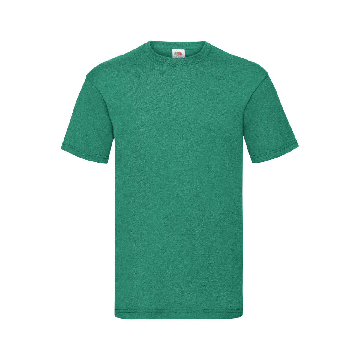 Männer T-Shirt bedrucken Grün meliert M