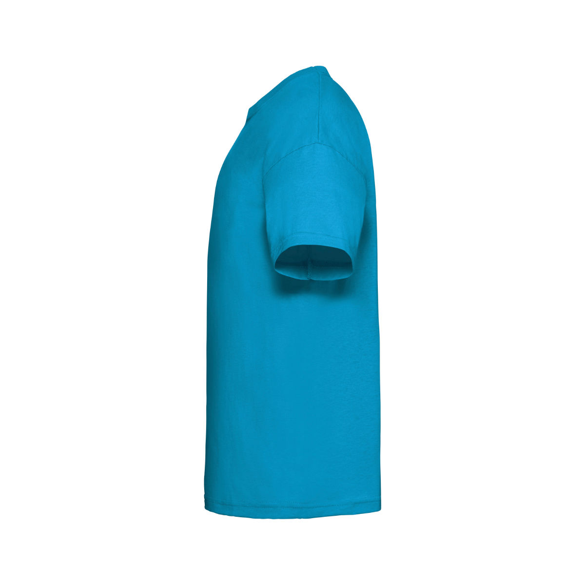 Kinder T-Shirt bedrucken Azurblau 92