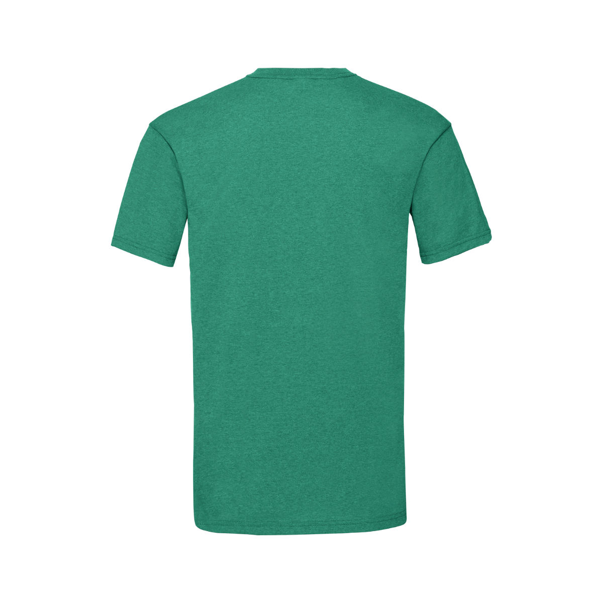 Männer T-Shirt bedrucken Grün meliert L