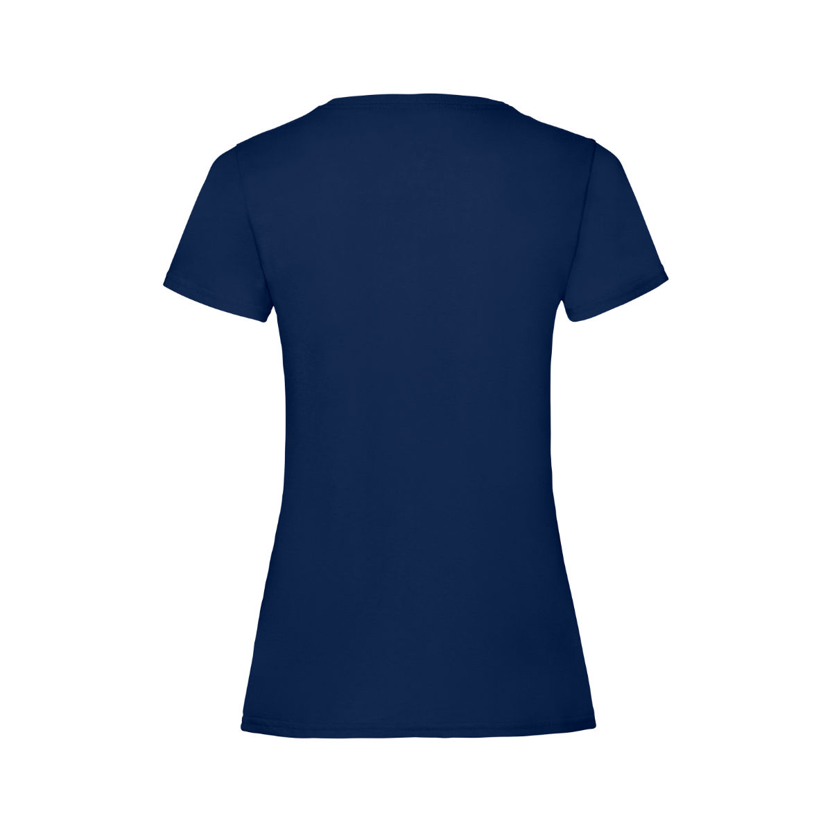 Frauen T-Shirt bedrucken Marineblau S