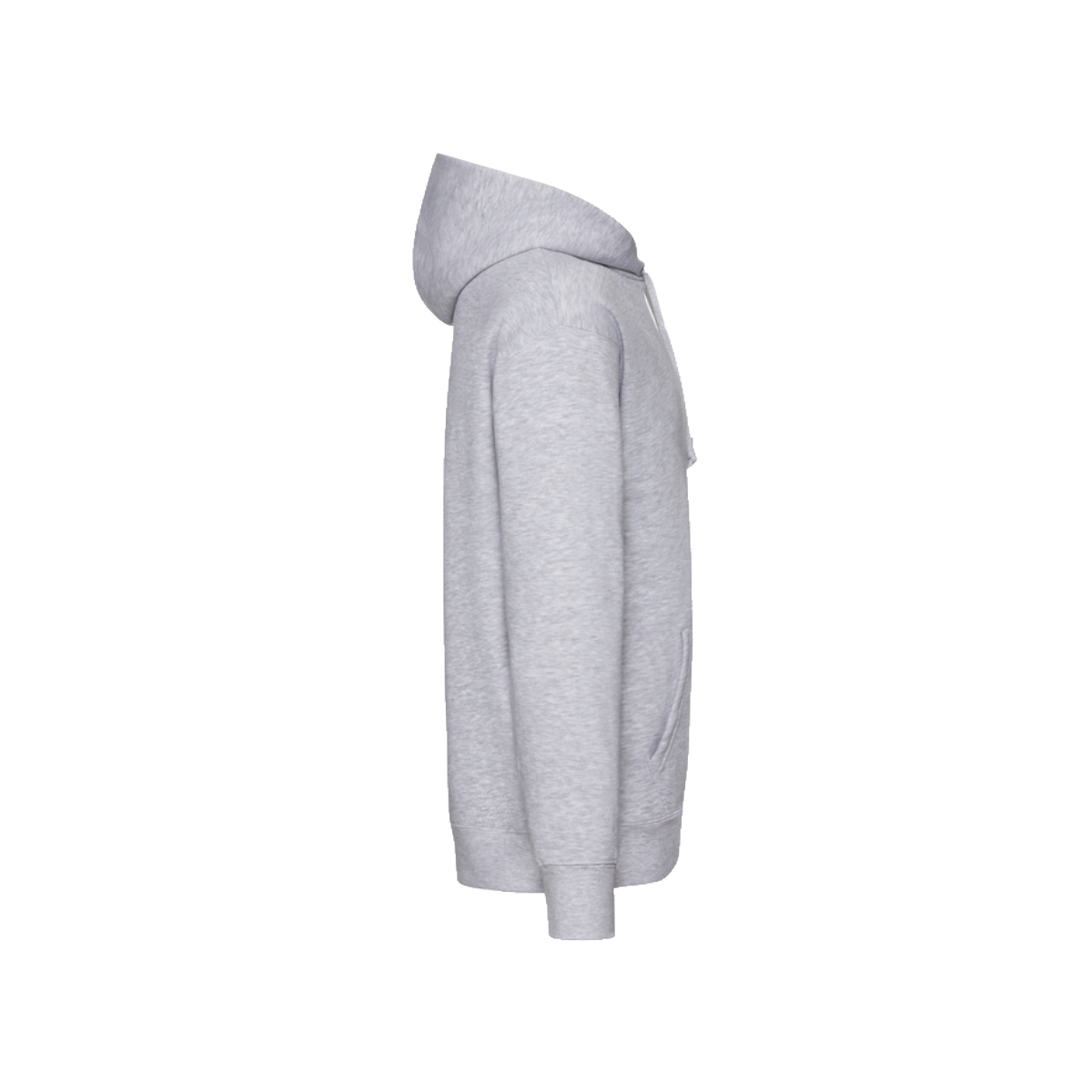 Unisex Hoodies bedrucken Grau meliert in M