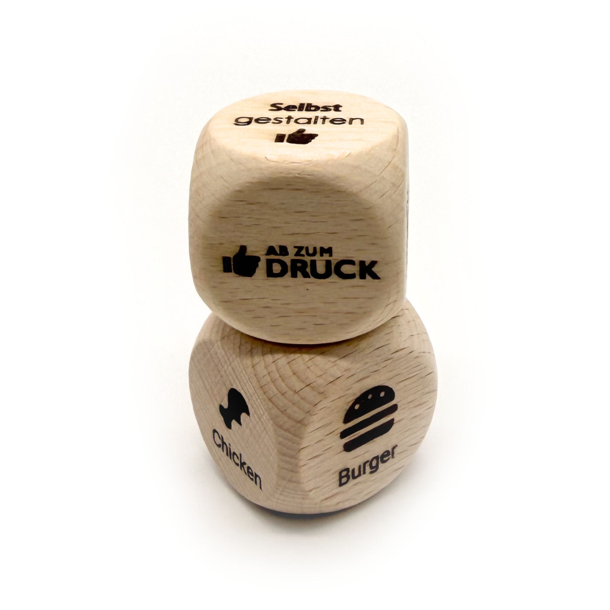 Personalisierte Würfel selbst gestalten 3 cm