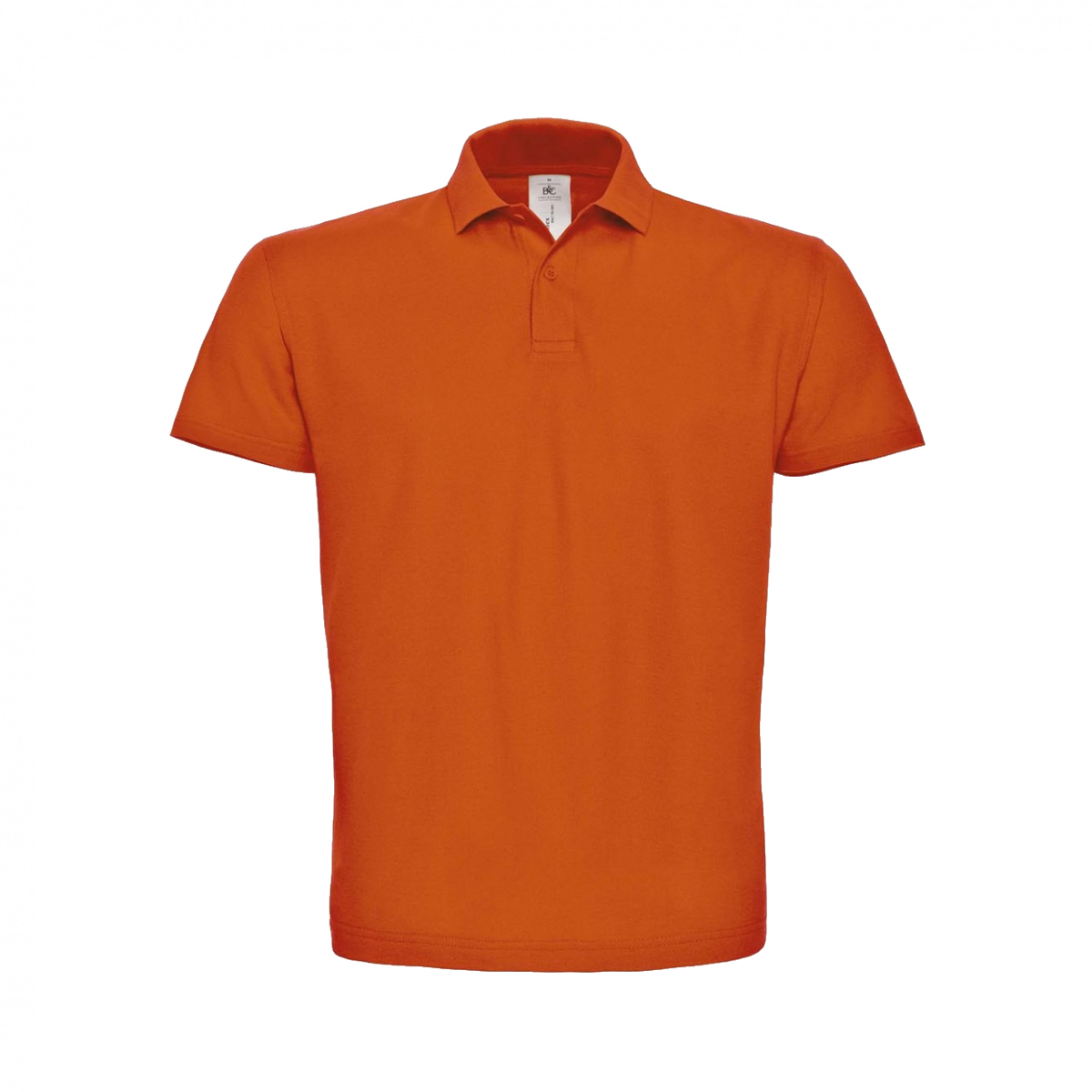 Unisex Poloshirts bedrucken Orange in XS
