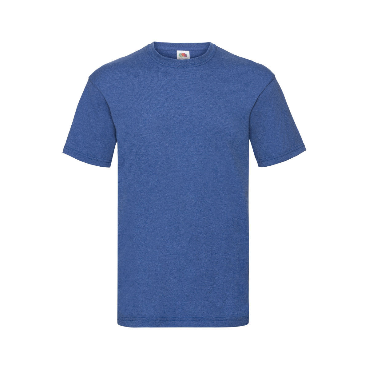 Unisex T-Shirt bedrucken Royalblau meliert XL