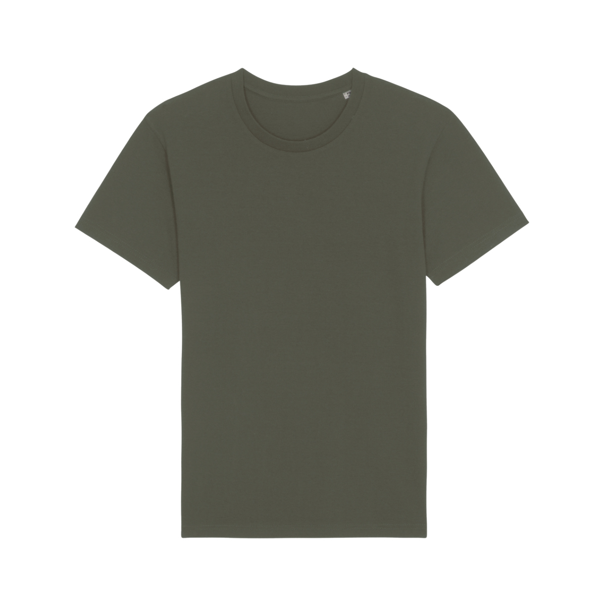 Unisex Bio T-Shirt bedrucken Khaki in M
