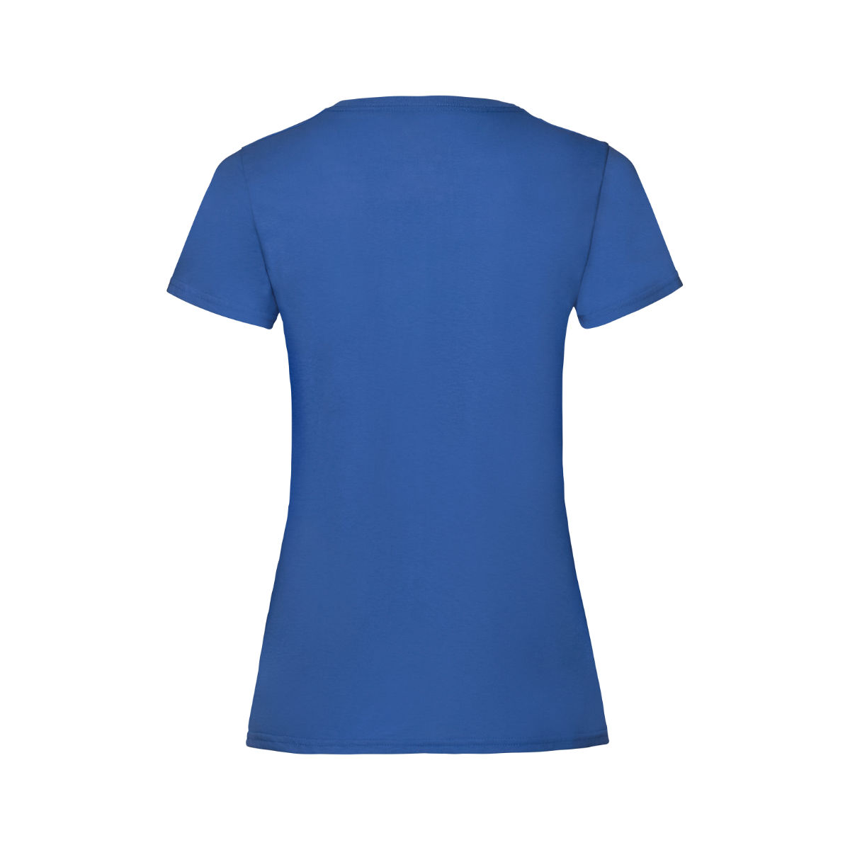 Frauen T-Shirt bedrucken Royalblau 2XL