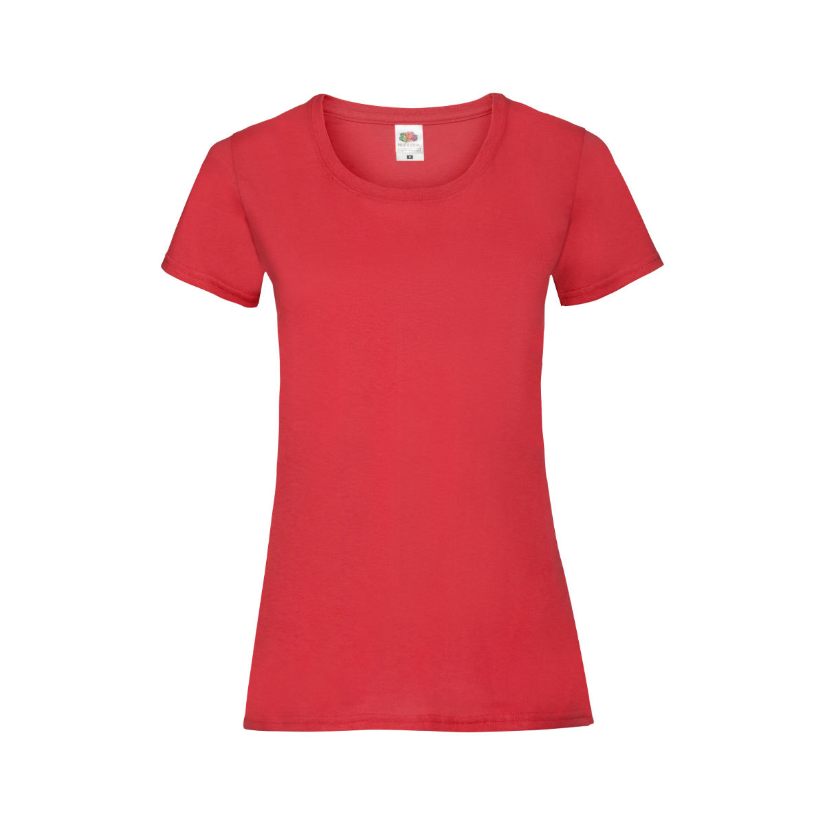 Frauen T-Shirt bedrucken Rot L