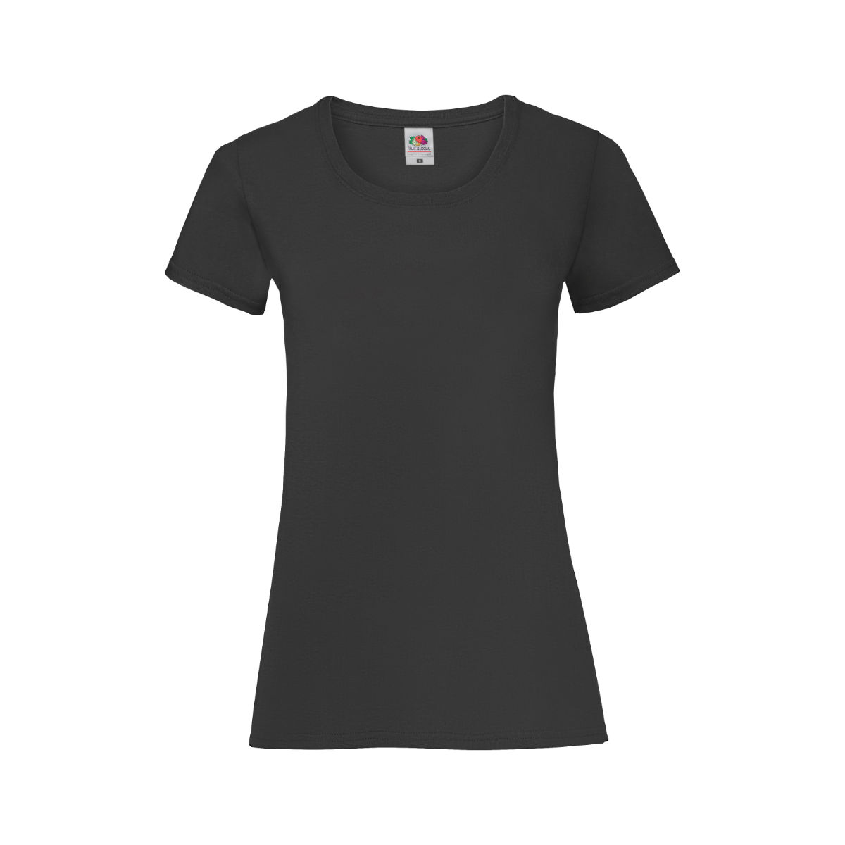 Frauen T-Shirt bedrucken Schwarz 2XL