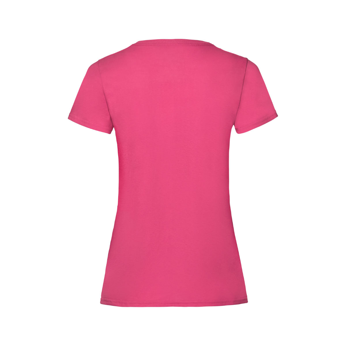 Frauen T-Shirt bedrucken Pink XL