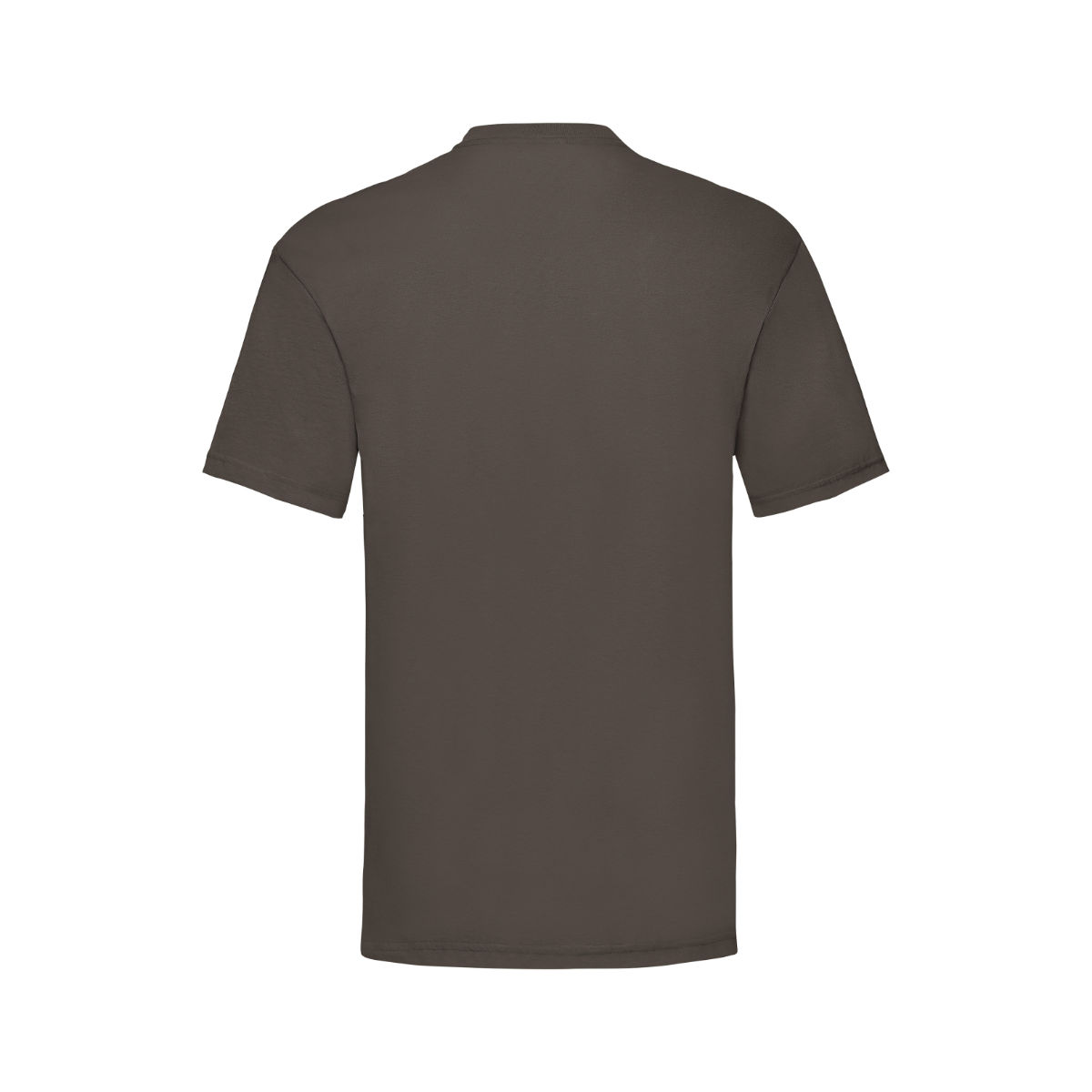 Unisex T-Shirt bedrucken Braun 2XL