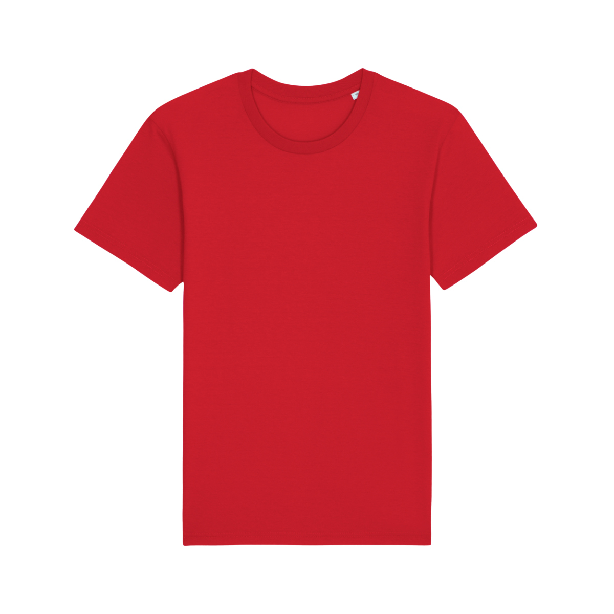 Unisex Bio T-Shirt bedrucken Rot in L