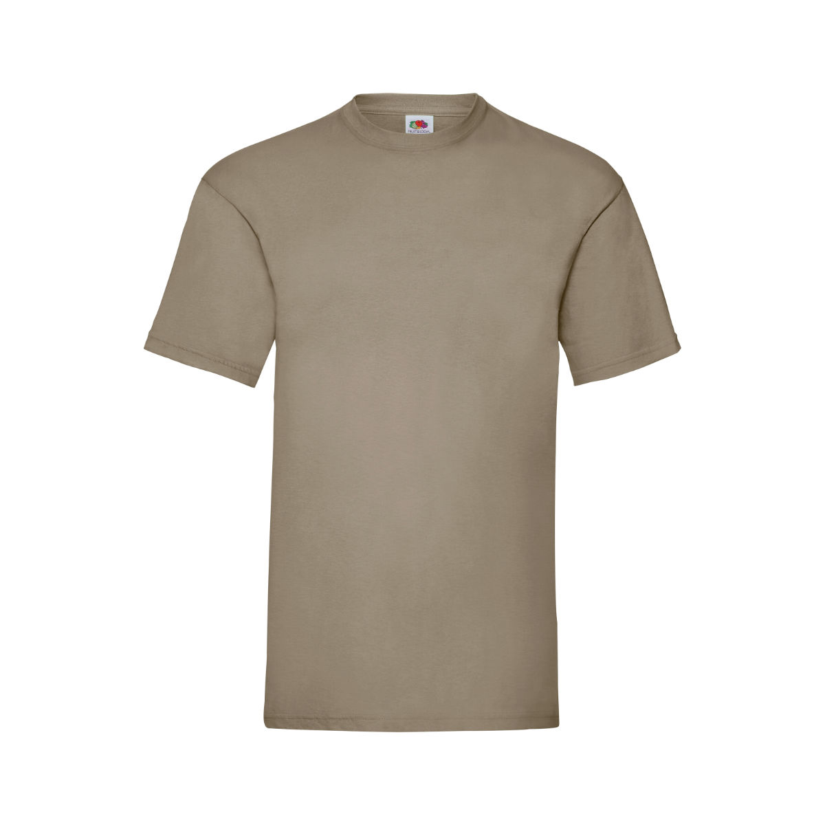 Männer T-Shirt bedrucken Khaki L