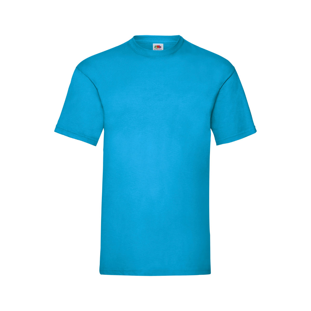 Unisex T-Shirt bedrucken Azurblau M