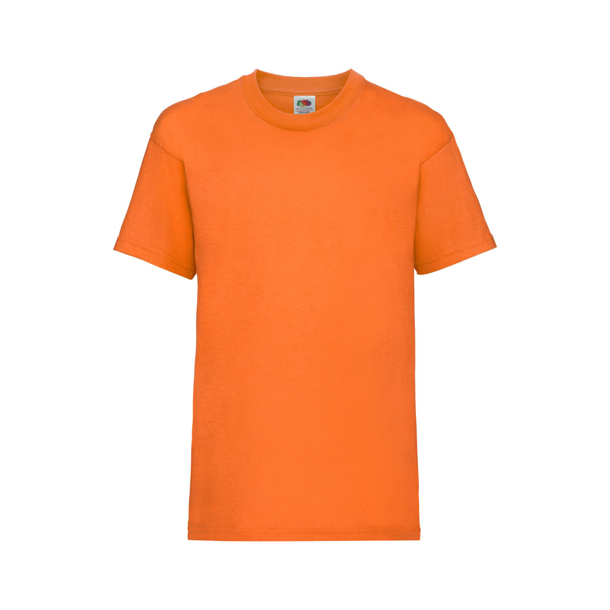 Kinder T-Shirt bedrucken Orange 104