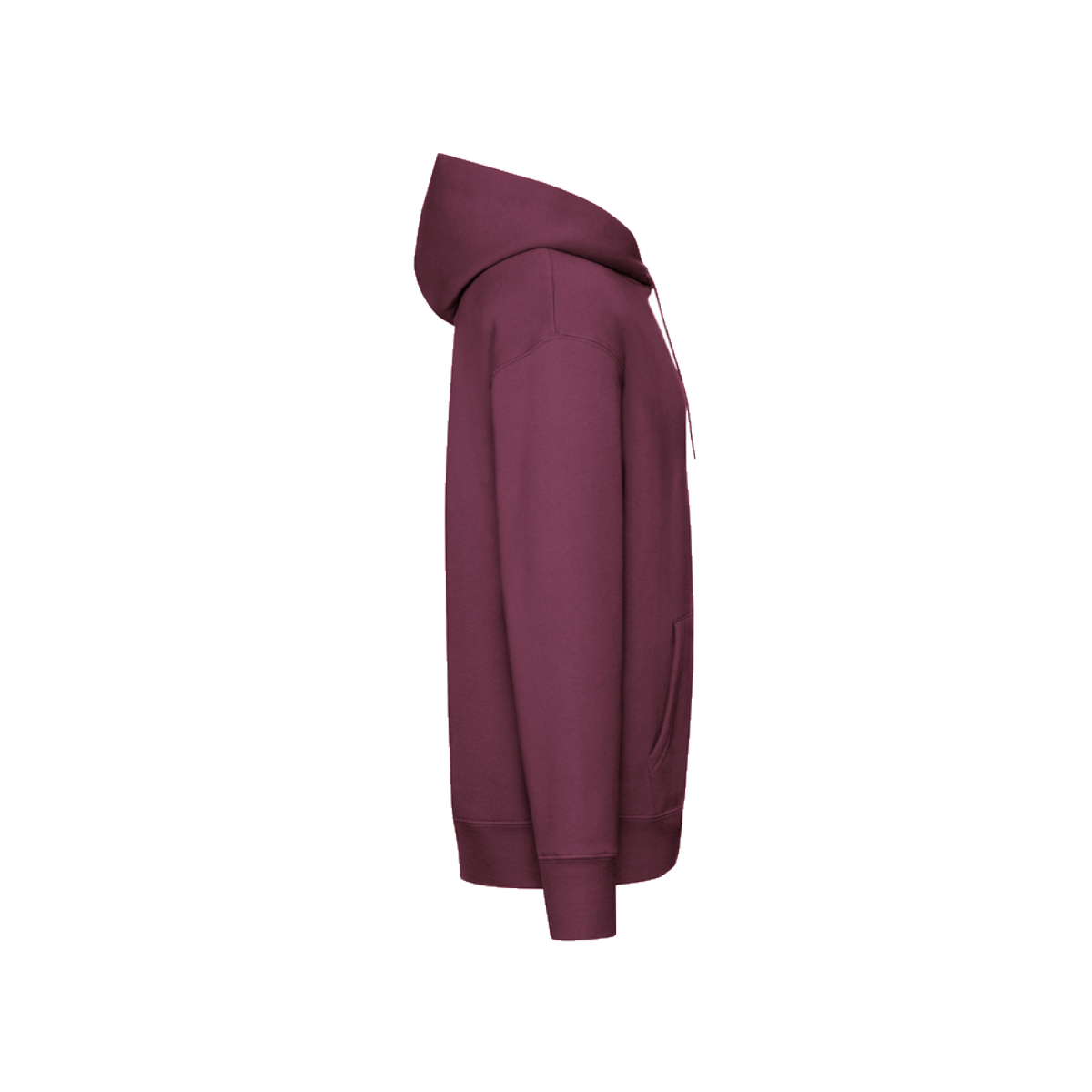 Unisex Hoodies bedrucken Weinrot in S