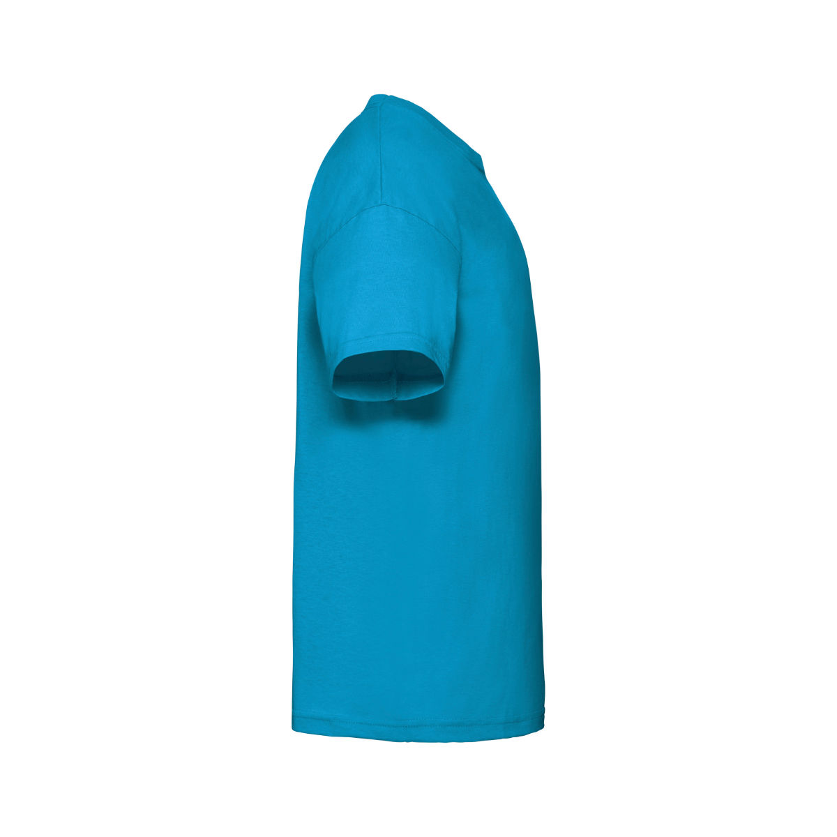 Kinder T-Shirt bedrucken Azurblau 92