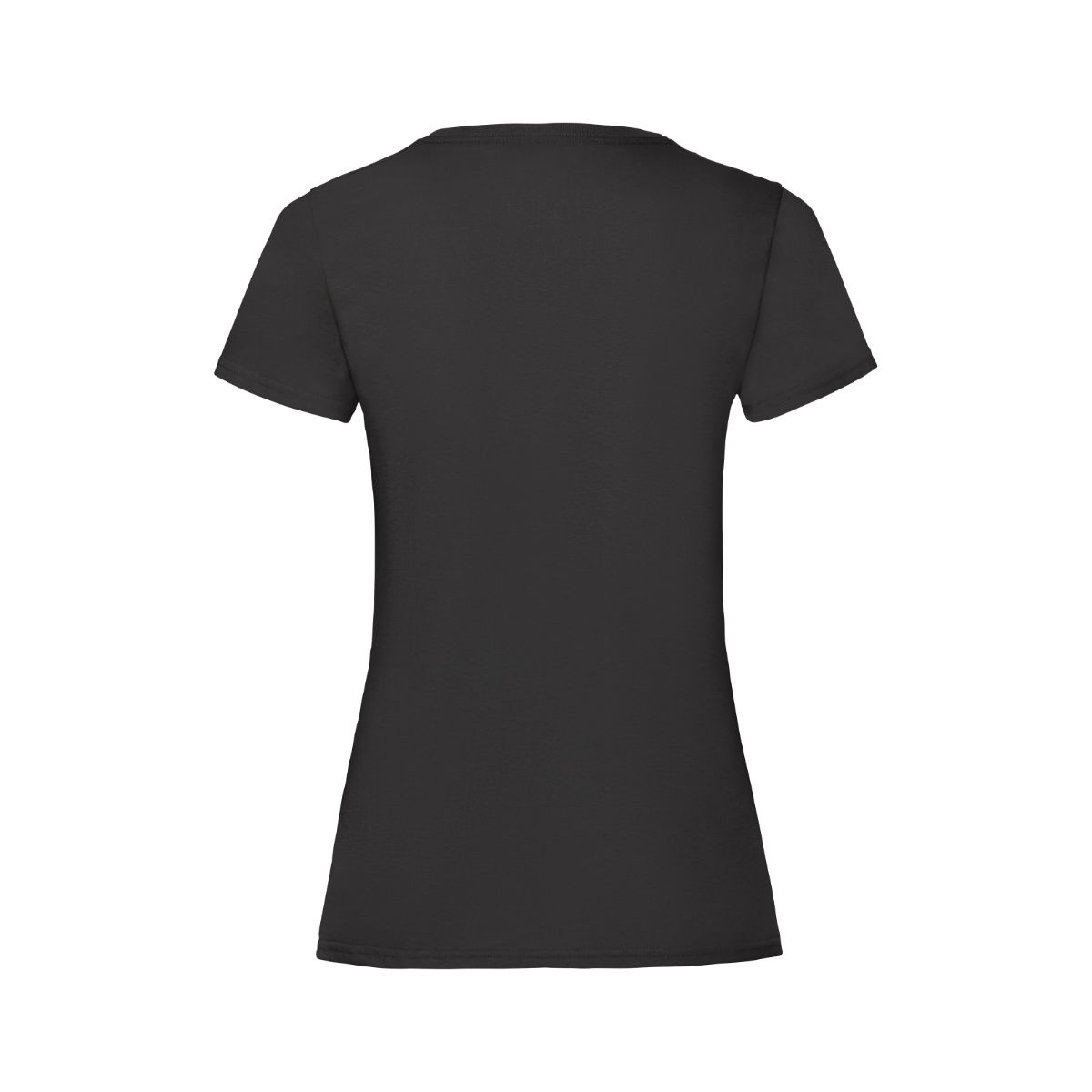 Frauen T-Shirt bedrucken Schwarz 2XL